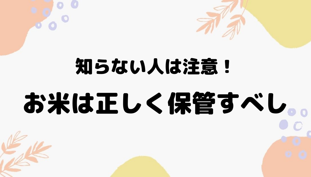 一人暮らしのお米事情 無駄無くお得に利用するには何キロ ひとりめし Com